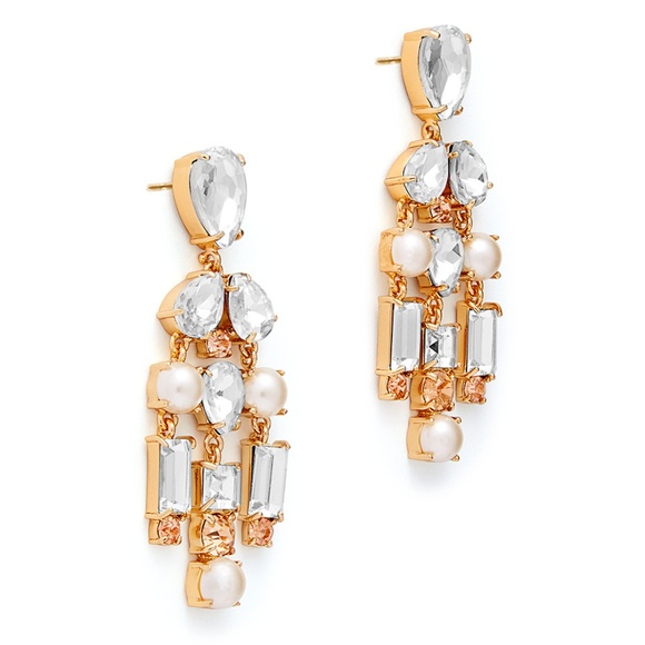 NWT Kate Spade 12K Gold Twinkling Fete Earrings - Picture 3 of 5
